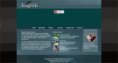 Desktop Screenshot of kingstonwebdesign.com